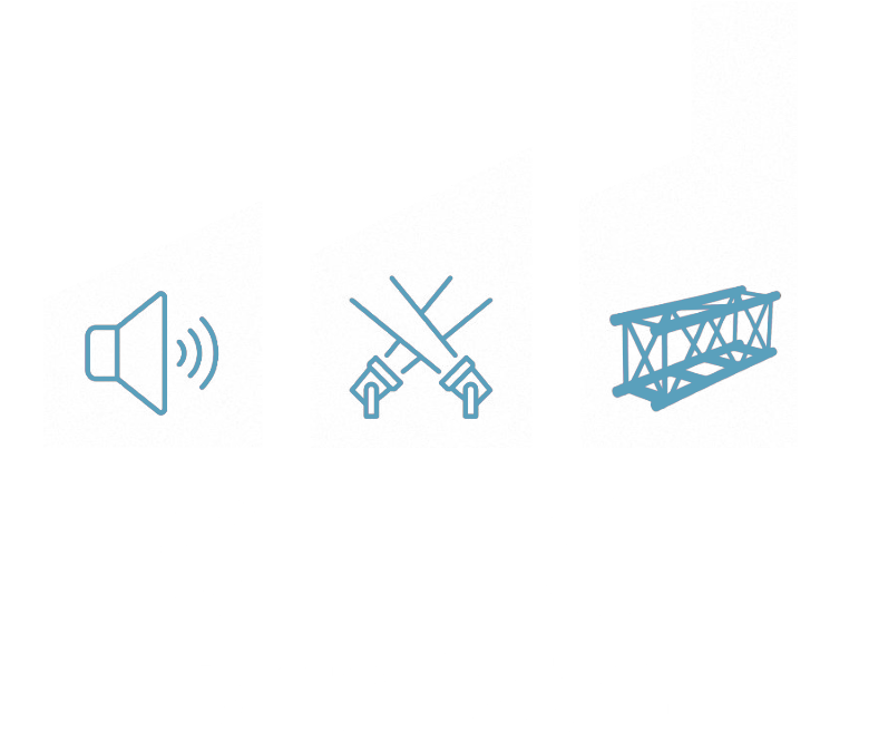 Hightlight Eventfabrik: Veranstaltungstechnik für Ton, Licht und Bühnenbau.